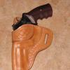 Avenger holster for 45 LC Revolver made for Al in Brigham City, UT