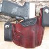 Mahogany with Black Trim IWB for a Kahr PM9