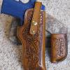 Tooled 1911 Field Holster and Mag. For M.P. in Utah.
